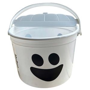 McDonald’s 2022 Halloween Bucket White Ghost McBoo Happy Meal Pail Trick Treat